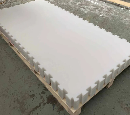 Làm ở Trung Quốc tầng hầm sân trượt băng sân chơi bóng đá bờ biển đến bờ biển Đồ chơi thể thao tổng hợp UHMWPE Bảng Ice Rink Cho thuê