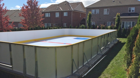 Home Rink 15-25mm Độ dày nối kết nối PE tấm băng tổng hợp Rink băng cho thủ môn